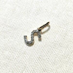 Mejuri Diamond Letter Charm (S)